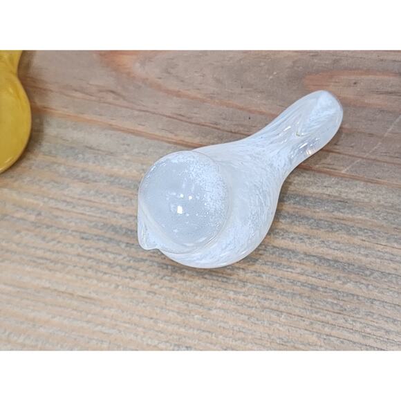 Iridescent Carnival Art Glass Bird Figurine Miniature Lot Of 5 - Picture 7 of 10